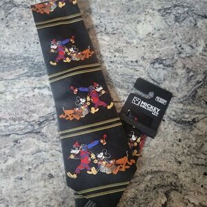 Disney Mickey Unlimited Necktie Mickey Mouse Goofy Men's Novelty‎ Neck Tie NEW